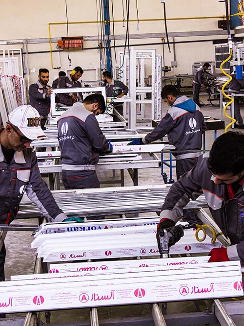 Window harvester production unit